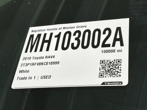 Used 2019 Toyota RAV4 XLE w/ Carpet Mat Package AWD/4WD image 34