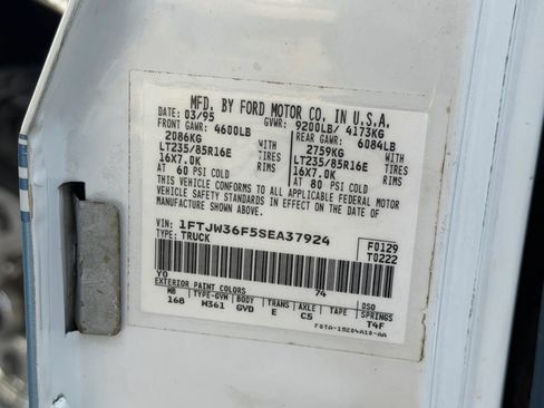 Used 1995 Ford F350 4x4 Crew Cab image 96