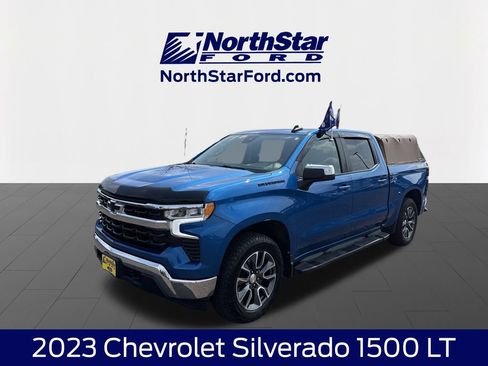 Used 2023 Chevrolet Silverado 1500 LT w/ Protection Package AWD/4WD image 1