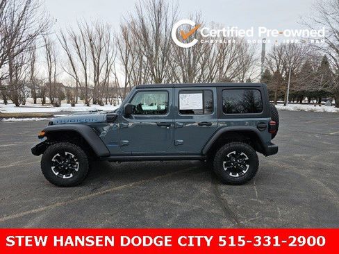 Used 2025 Jeep Wrangler Unlimited Rubicon 4xe w/ Convenience Group image 1