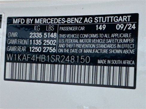 Certified 2025 Mercedes-Benz C 300 4MATIC Sedan image 34