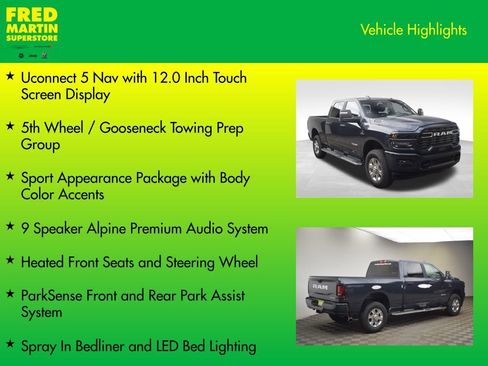 New 2026 RAM 3500 Big Horn image 15