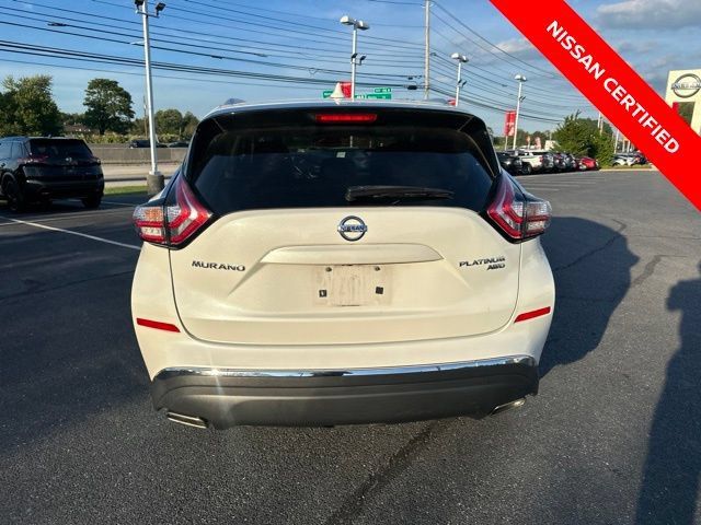 Certified 2018 Nissan Murano Platinum w/ Cargo Package AWD/4WD image 7