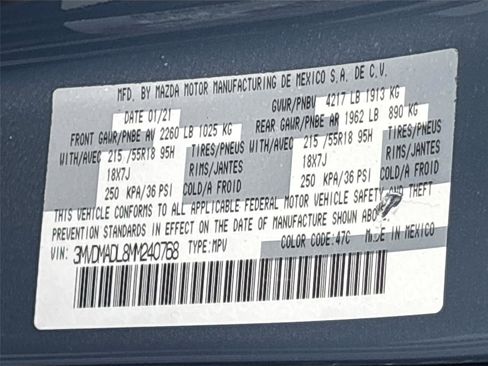 Used 2021 MAZDA CX-30 FWD 2.5 S w/ Premium Package image 36