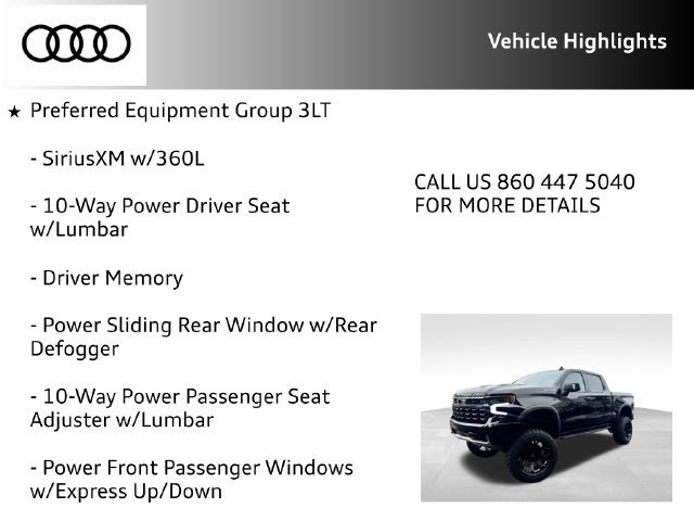 Used 2024 Chevrolet Silverado 1500 ZR2 w/ Technology Package AWD/4WD image 14