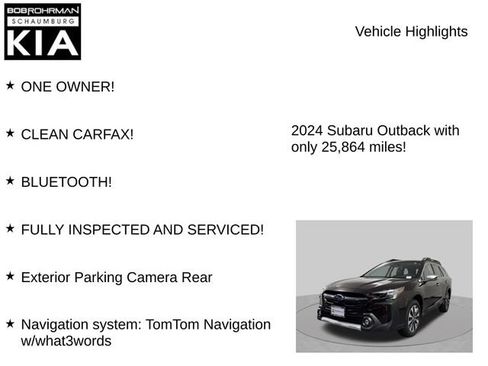 Used 2024 Subaru Outback Touring AWD/4WD image 7