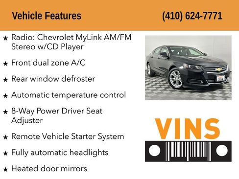 Used 2015 Chevrolet Impala LT image 5