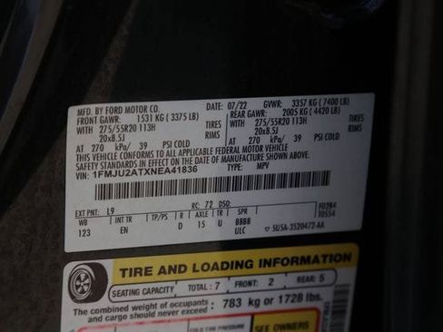 Used 2022 Ford Expedition Limited AWD/4WD image 31