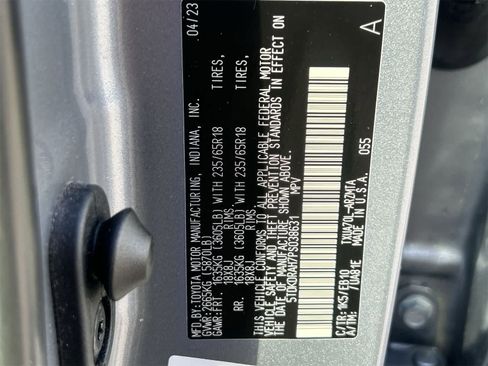 Used 2023 Toyota Highlander L image 21