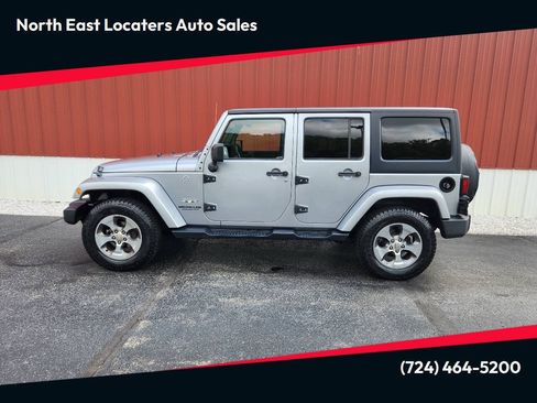 Used 2017 Jeep Wrangler Unlimited Sahara AWD/4WD image 1