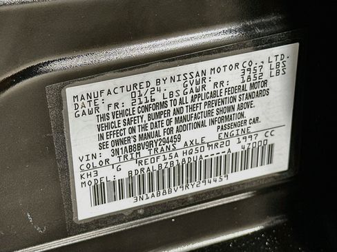 Used 2024 Nissan Sentra S FWD image 12