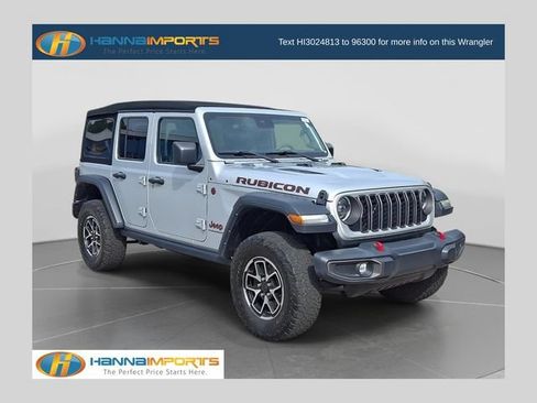 Used 2024 Jeep Wrangler Unlimited Rubicon w/ Safety Group AWD/4WD image 1