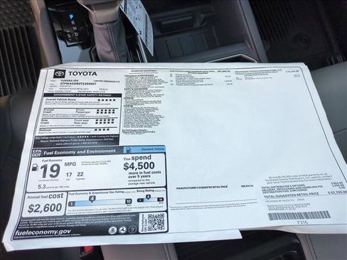 New 2026 Toyota Tundra Limited image 17