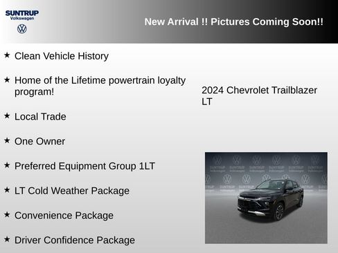 Used 2024 Chevrolet TrailBlazer LT w/ Convenience Package AWD/4WD image 6