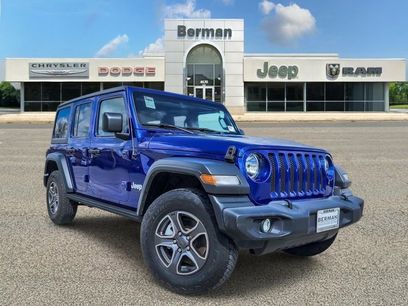 Used 2019 Jeep Wrangler Unlimited Sport S