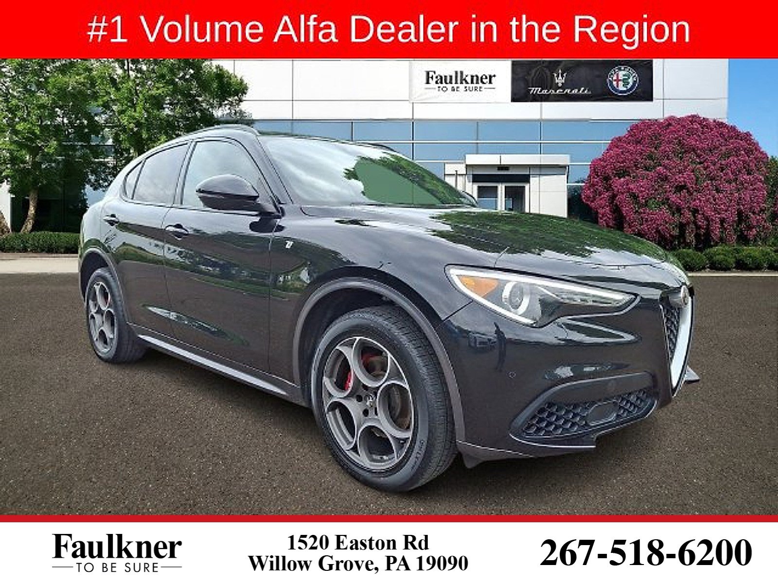 Used 2023 Alfa Romeo Stelvio Ti w/ Active Assist Plus Package AWD/4WD image 1