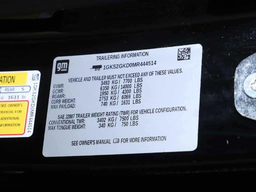Used 2021 GMC Yukon XL SLT w/ SLT Premium Package AWD/4WD image 33