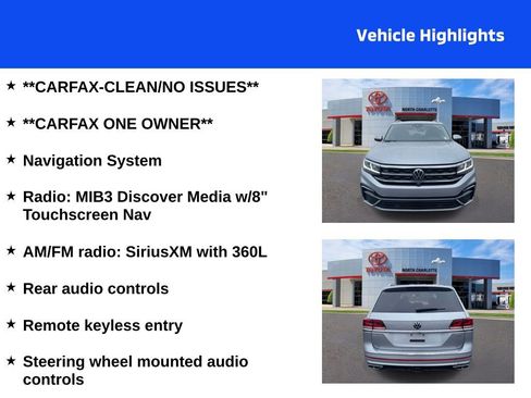 Used 2022 Volkswagen Atlas SEL Premium image 4