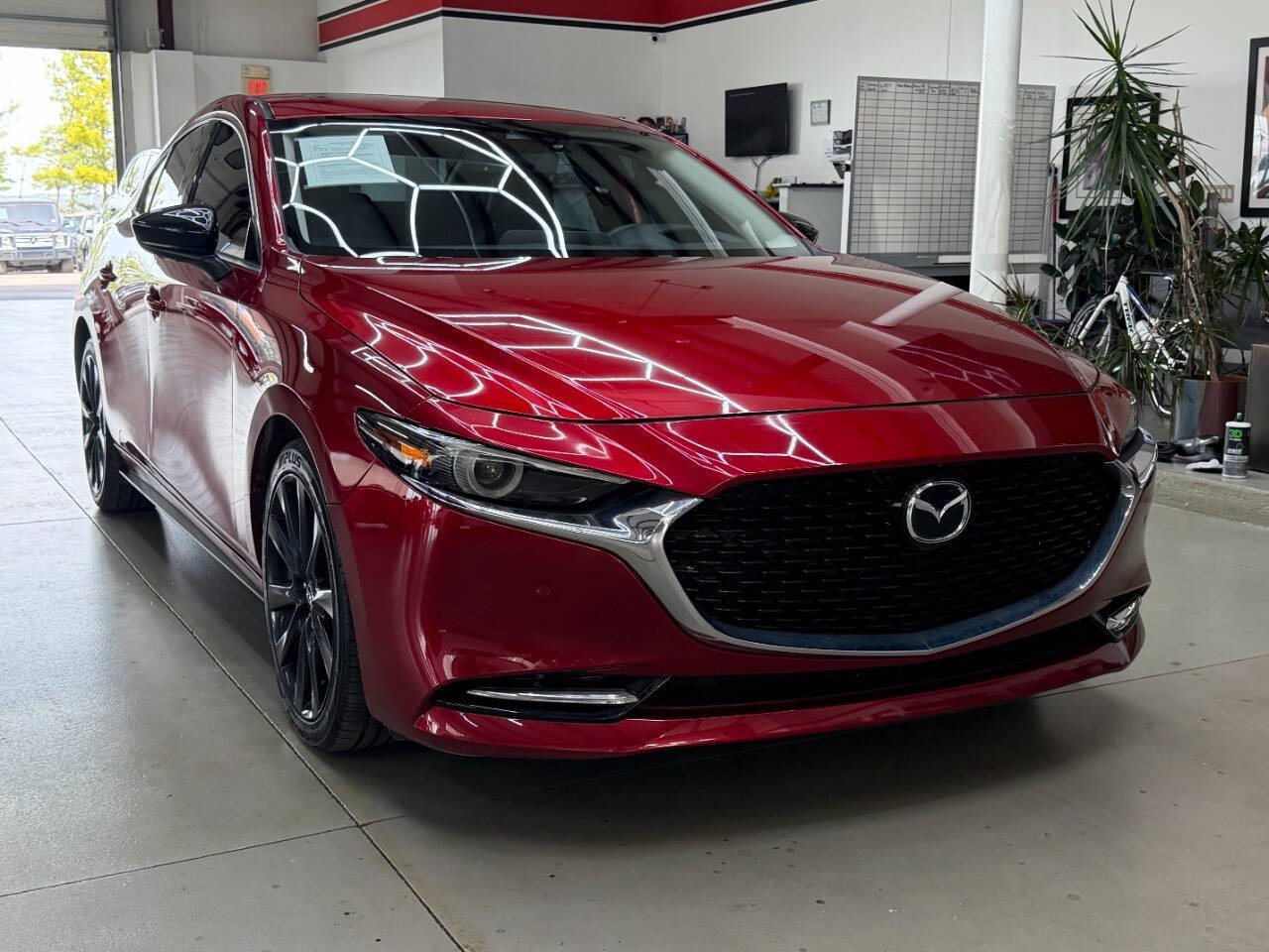 Used 2021 MAZDA MAZDA3 2.5 Turbo Sedan w/Premium Plus AWD/4WD image 1