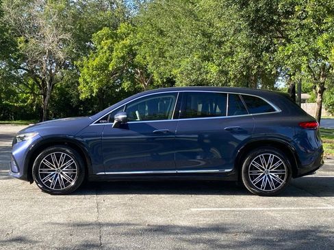Used 2023 Mercedes-Benz EQS 450+ 4MATIC SUV w/ AMG Line Exterior Package image 4