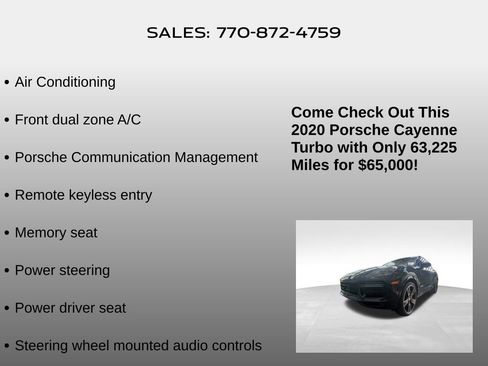 Used 2020 Porsche Cayenne Turbo image 15