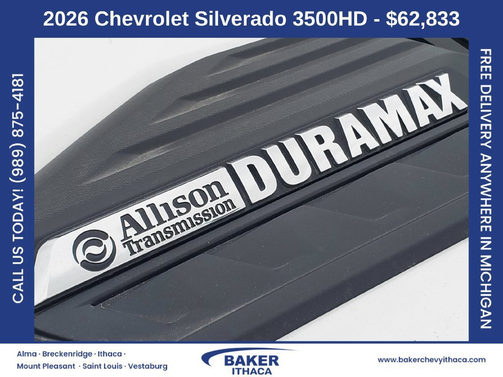 New 2026 Chevrolet Silverado 3500 W/T w/ WT Convenience Package AWD/4WD image 5
