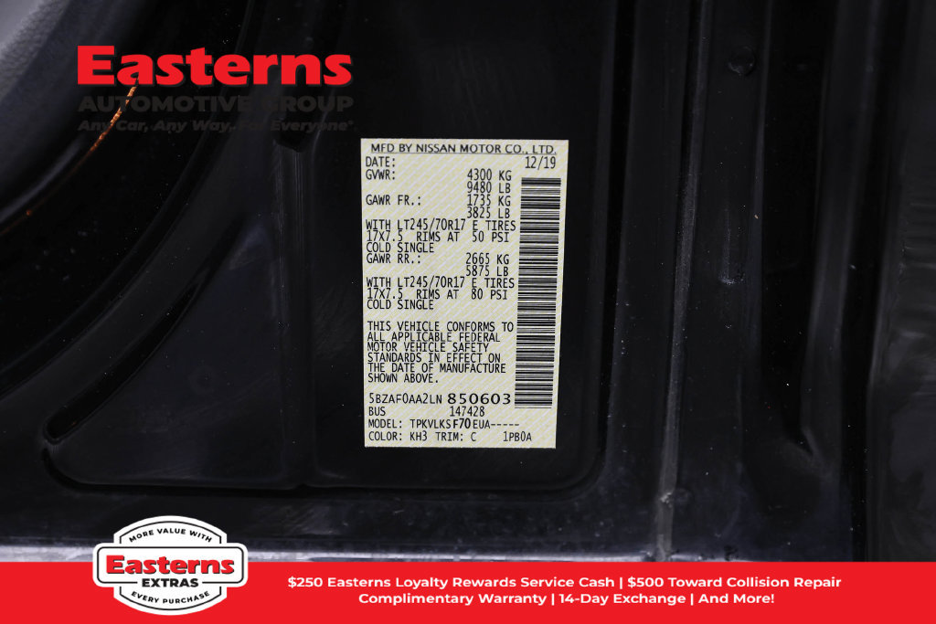 Used 2020 Nissan NV 3500 SL RWD image 38