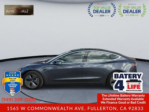 Used 2019 Tesla Model 3 Long Range AWD/4WD image 3