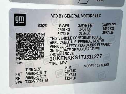 New 2026 GMC Acadia Elevation image 20