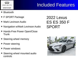 Used 2022 Lexus ES 350 F Sport w/ Accessory Package 2 video 2