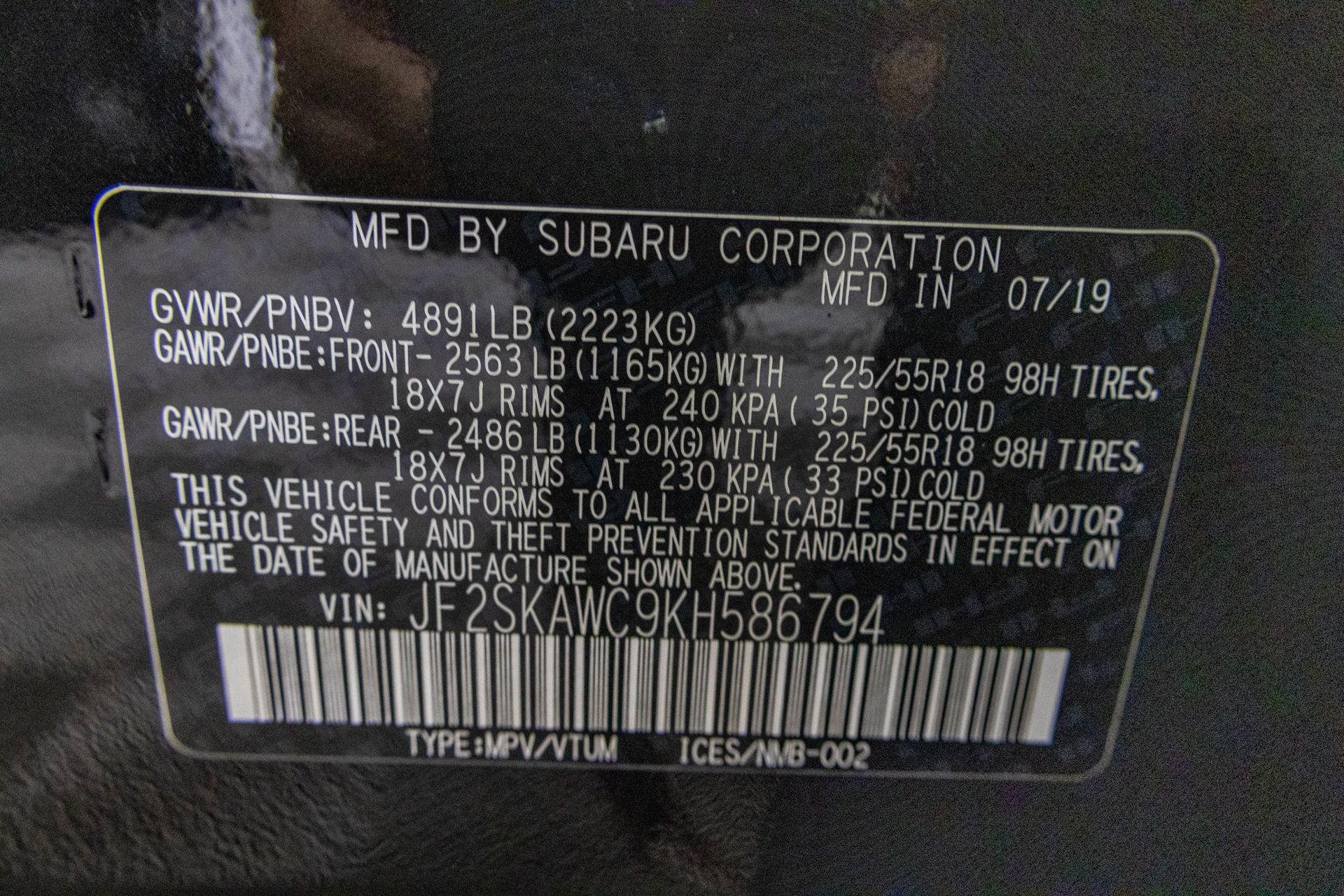 Used 2019 Subaru Forester Touring AWD/4WD image 59