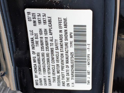 Certified 2018 Honda CR-V EX-L image 35