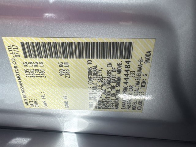Used 2017 Nissan Maxima 3.5 SV FWD image 4