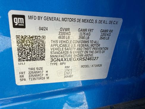 Certified 2024 Chevrolet Equinox LT AWD/4WD image 44