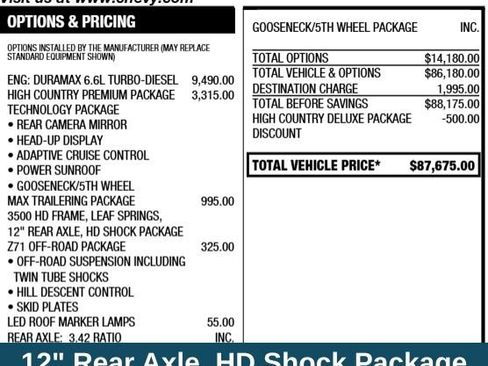 Used 2024 Chevrolet Silverado 2500 High Country w/ High Country Premium Package image 10