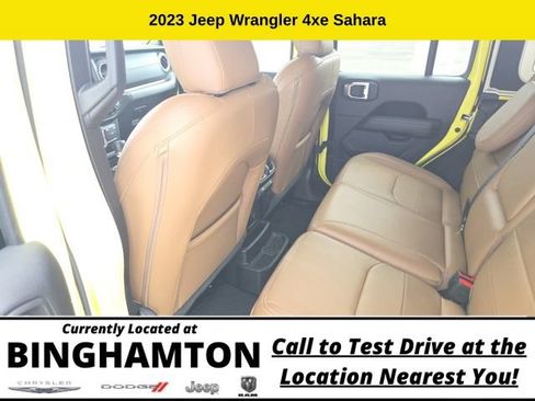 Used 2023 Jeep Wrangler Unlimited Sahara AWD/4WD image 12