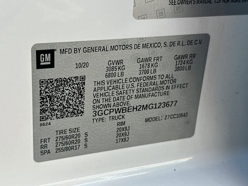 Used 2021 Chevrolet Silverado 1500 Custom image 27