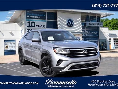 Certified 2023 Volkswagen Atlas Cross Sport SE w/ Black Wheel Package image 1