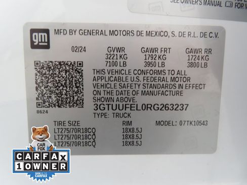 Used 2024 GMC Sierra 1500 AT4X image 28