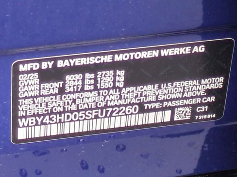 Certified 2025 BMW i4 xDrive40i w/ M Sport Package image 32