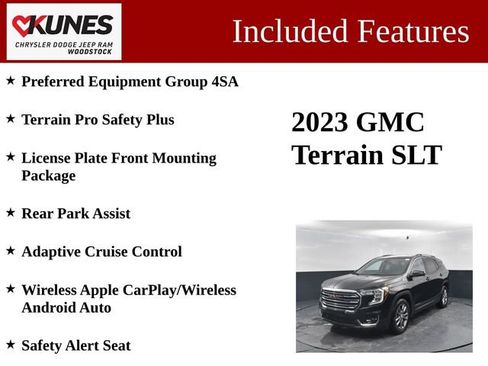 Used 2023 GMC Terrain SLT image 3