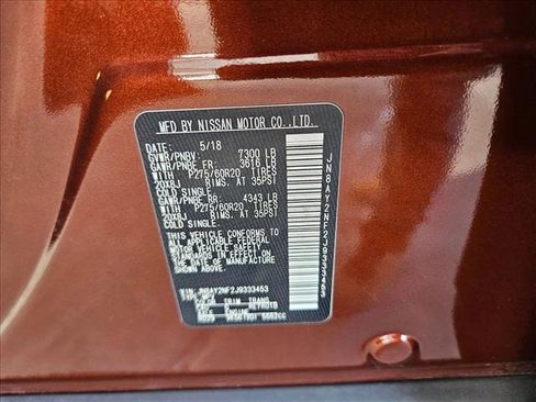 Used 2018 Nissan Armada Platinum w/ Captain Seat Package image 28