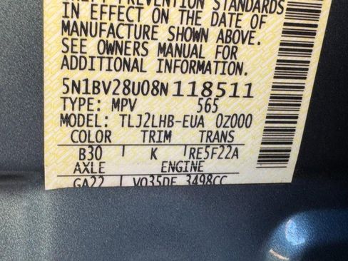 Used 2008 Nissan Quest S w/ Seat Pkg image 23