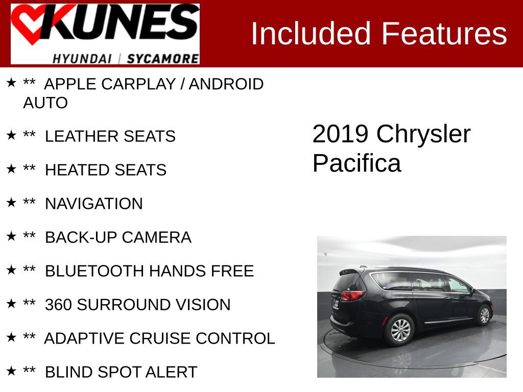 Used 2019 Chrysler Pacifica Touring-L w/ Advanced Safetytec Group FWD image 2