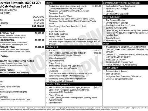 Used 2017 Chevrolet Silverado 1500 LT w/ Midnight Edition AWD/4WD image 3