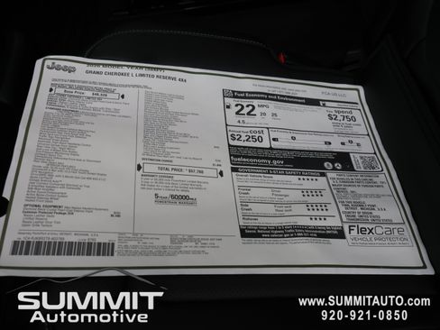 New 2026 Jeep Grand Cherokee L Limited AWD/4WD image 44