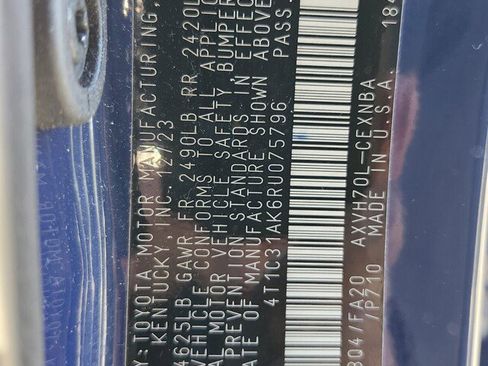 Used 2024 Toyota Camry LE image 40