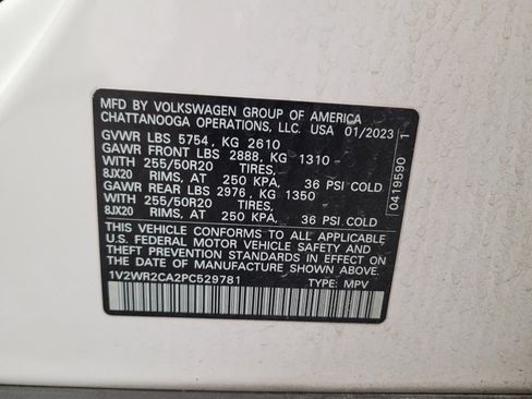 Used 2023 Volkswagen Atlas SE FWD image 33