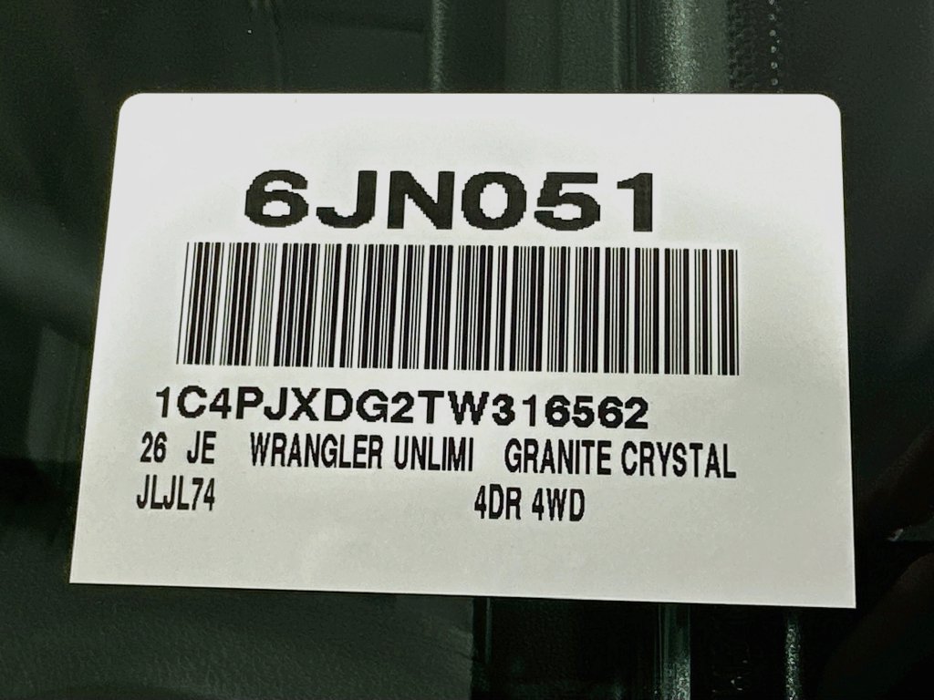 New 2026 Jeep Wrangler Unlimited Sport AWD/4WD image 17
