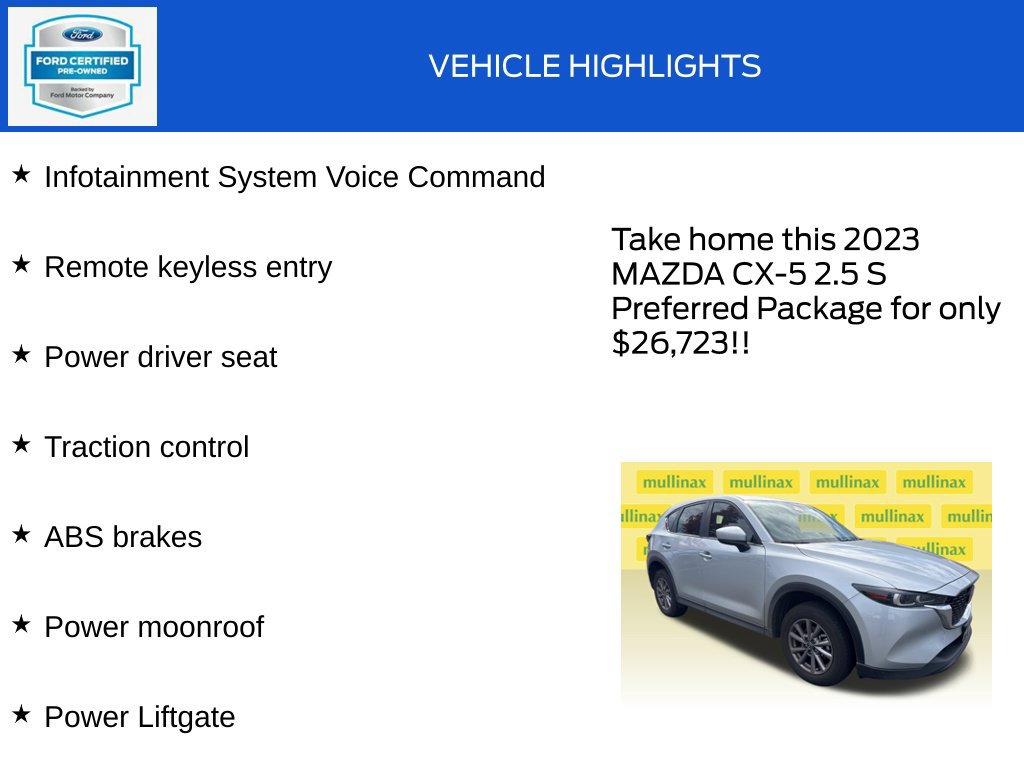 Used 2023 MAZDA CX-5 AWD 2.5 S image 18